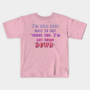 Pastel Goth not going down Kids T-Shirt